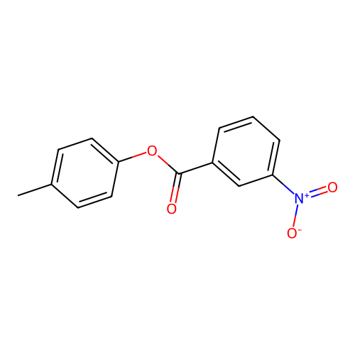 4-Methylphenyl 3-nitrobenzoate structure