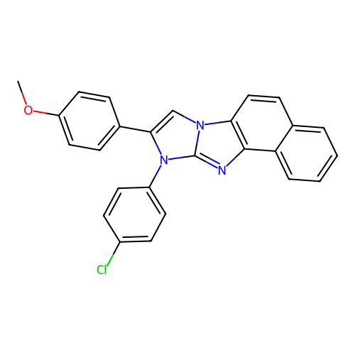 Chemical Compound (C26H18ClN3O) structure
