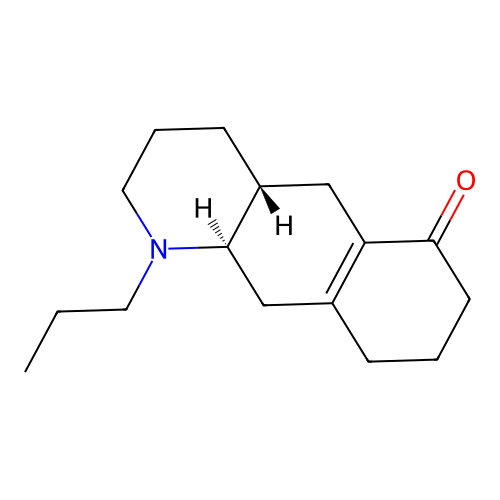 (4aR,10aR)-2,3,4,4a,5,7,8,9,10,10a-Decahydro-1-propylbenzo[g]quinolin-6(1H)-one structure