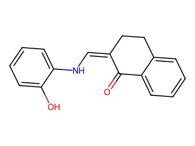 2-[(2-hydroxyanilino)methylene]-3,4-dihydro-1(2H)-naphthalenone structure