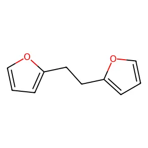 2,2'-(1,2-Ethylenediyl)bis(furan) structure