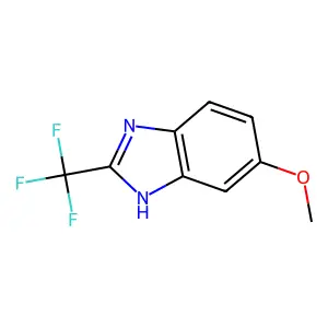 6-Methoxy-2-(trifluoromethyl)-1H-benzimidazole structure