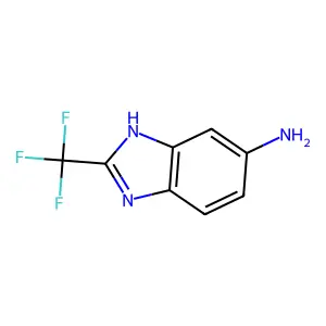 5-Amino-2-(trifluoromethyl)benzimidazole structure