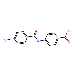 4-(4-Amino-benzoylamino)-benzoic acid structure