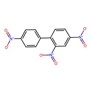 1,1'-Biphenyl, 2,4,4'-trinitro- structure
