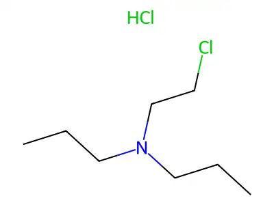 N-(2-氯乙基)-N-丙基丙-1-胺 structure