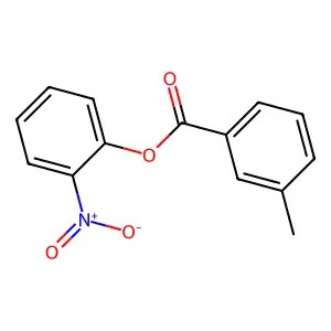 2-Nitrophenyl 3-methylbenzoate structure