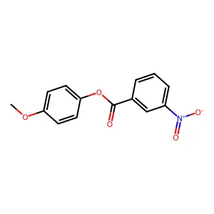 4-Methoxyphenyl 3-nitrobenzoate structure