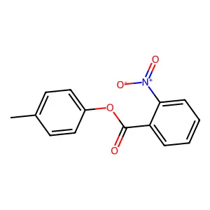 4-Methylphenyl 2-nitrobenzoate structure
