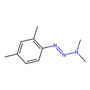 (1E)-1-(2,4-Dimethylphenyl)-3,3-dimethyltriaz-1-ene structure