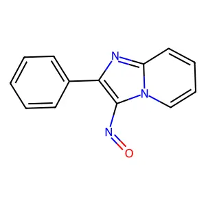 3-Nitroso-2-phenylimidazo[1,2-a]pyridine structure