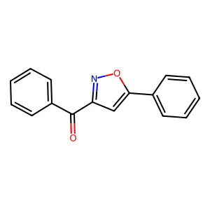 Phenyl(5-phenyl-1,2-oxazol-3-yl)methanone structure