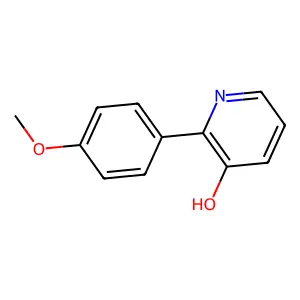 2-(4-Methoxyphenyl)pyridin-3-ol structure