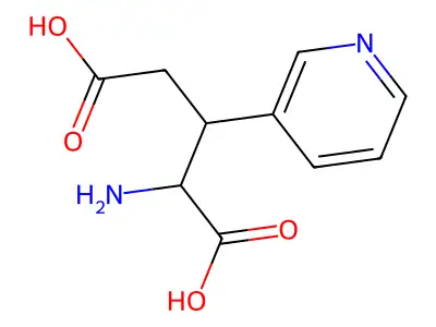 3-Pyridin-3-ylglutamic acid structure