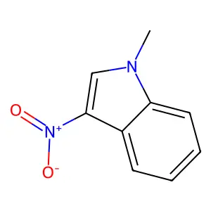 1-Methyl-3-nitro-1H-indole structure