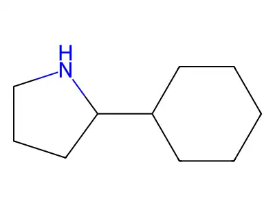 2-Cyclohexylpyrrolidine structure