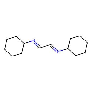 Ethanediimine, N,N'-dicyclohexyl- structure