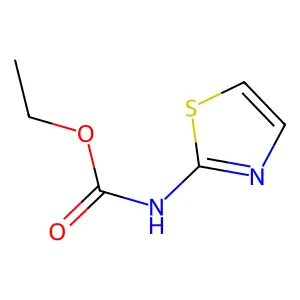 2-噻唑氨基甲酸乙酯 structure