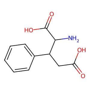 rel-(3S)-3-Phenyl-D-glutamic acid structure