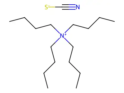 Tetrabutylammonium Thiocyanate structure