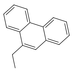 9-Ethylphenanthrene structure