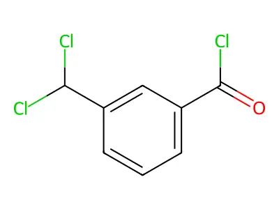 3-(Dichloromethyl)benzoyl chloride structure