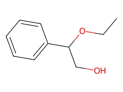 beta-Ethoxybenzeneethanol structure