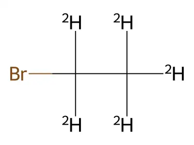 Bromoethane-[2H5] structure