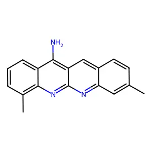 3,7-Dimethyldibenzo[b,g][1,8]naphthyridin-11-amine structure