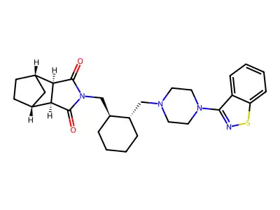 鲁拉西酮 structure