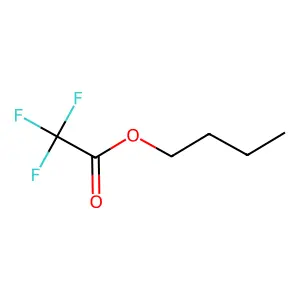 Butyl trifluoroacetate structure