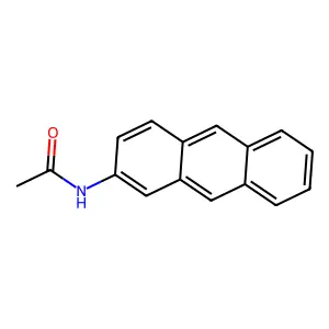 N-2-蒽基乙酰胺 structure