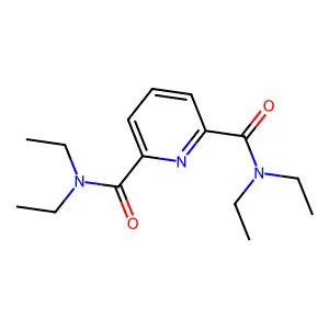 N,N,N',N'-四乙基二皮考林酰胺 structure
