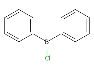 Borane, chlorodiphenyl- structure
