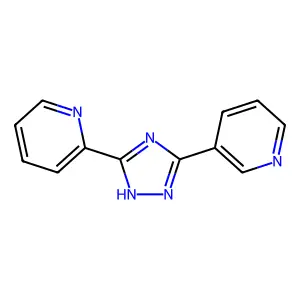 2-[3-(3-pyridinyl)-1H-1,2,4-triazol-5-yl]Pyridine structure