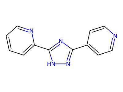 2-(3-(Pyridin-4-yl)-1H-1,2,4-triazol-5-yl)pyridine structure