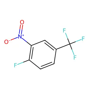 4-氟-3-硝基三氟甲苯 structure