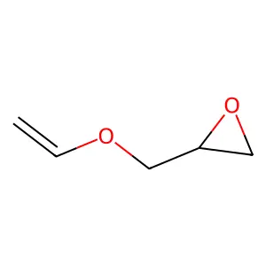((Vinyloxy)methyl)oxirane structure