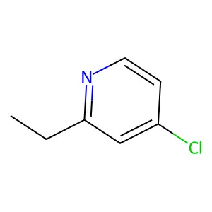 4-Chloro-2-ethylpyridine structure