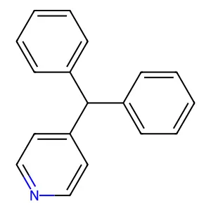4-Benzhydrylpyridine structure