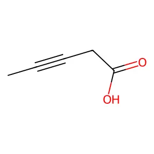 3-戊炔酸 structure