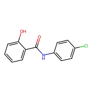 Benzamide, N-(4-chlorophenyl)-2-hydroxy- structure