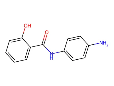 N-(4-Aminophenyl)-2-hydroxybenzamide structure