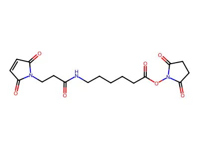 N-Succinimidyl 6-(3-Maleimidopropionamido) Hexanoate structure