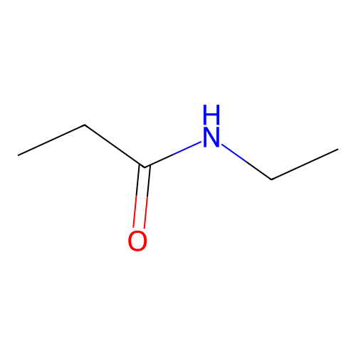 N-Ethylpropionamide structure