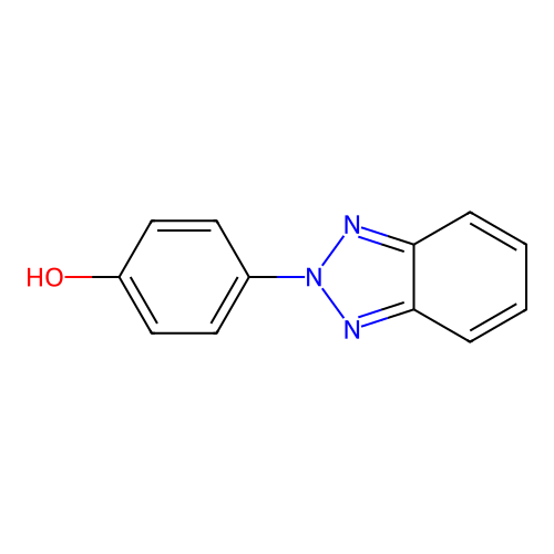4-(Benzotriazol-2-yl)phenol structure