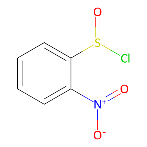 2-Nitrobenzenesulfinyl chloride structure