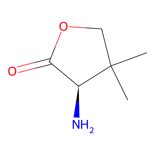(3R)-3-Amino-4,4-dimethyloxolan-2-one structure