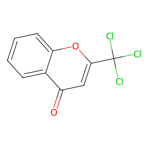 2-(Trichloromethyl)chromen-4-one structure