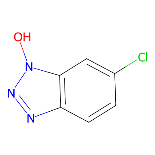 6-Chloro-1-hydroxy-1H-benzotriazole structure